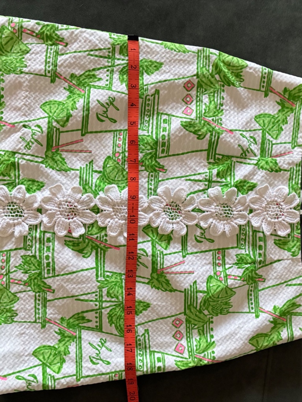 Lilly Pulitzer Just Add Mint mini skirt XS S - Picture 8 of 12